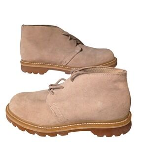 RJ COLT Men's Wellston Desert Boots Tan‎ Suede Lace Up Chukka Ankle Boots 9.5 M